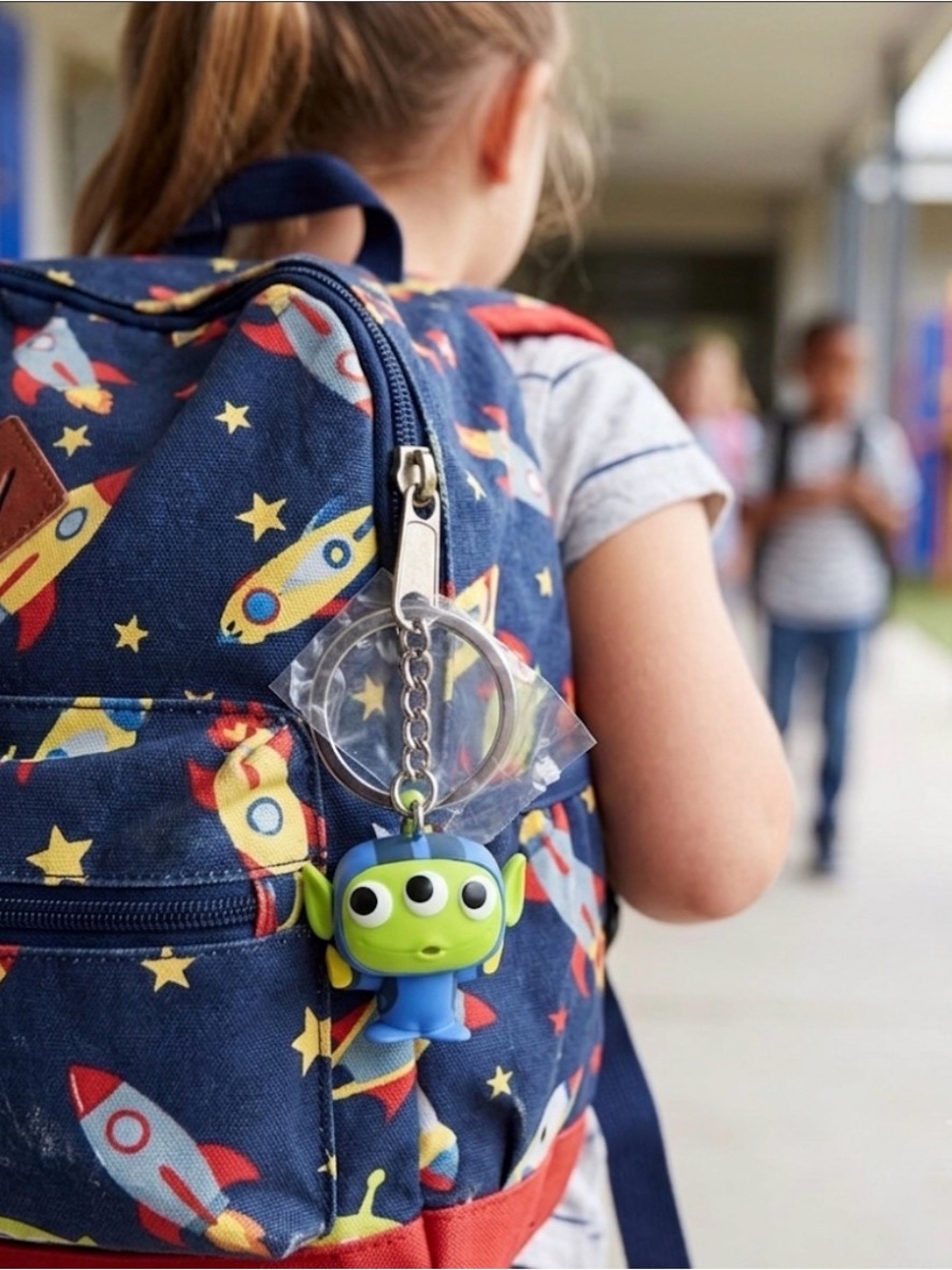 Pixar Disney Incredibles Toy Story Alien Key Chain NWOT